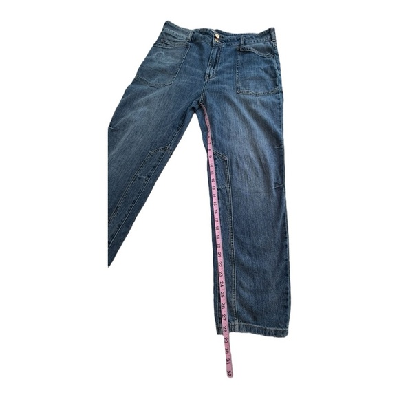 Anthropologie | Pilcro | The Wanderer Mid-Rise Relaxed Jeans - Size 32 - Picture 6 of 11